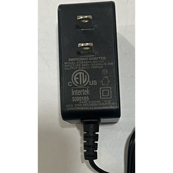 INTERTEK 5000105 Adapter Block Model: ASSA54A-050100 Input: 100-240V 5.0V - Picture 2 of 2